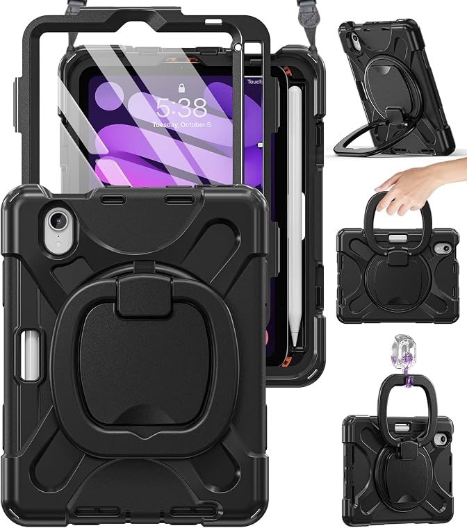 BRAECN Case for iPad mini 7 (A17 Pro) & iPad mini 7th/6th (more details in desc)