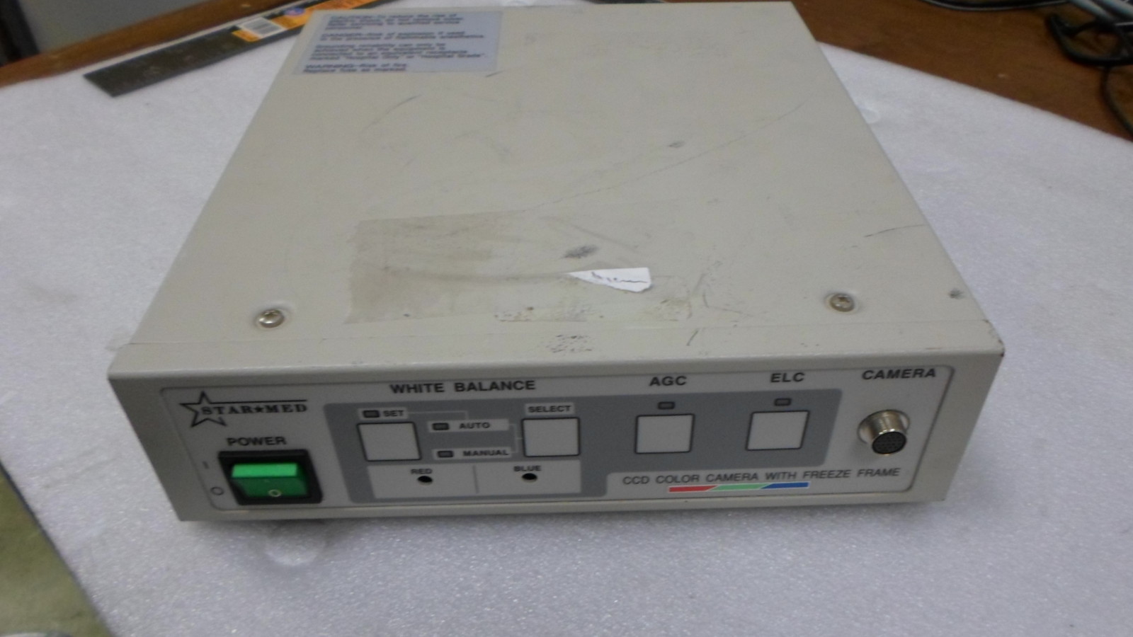 JEDMED STARMED TK4181A9 70-6250 CCD COLOR CAMERA with FREEZE FRAME
