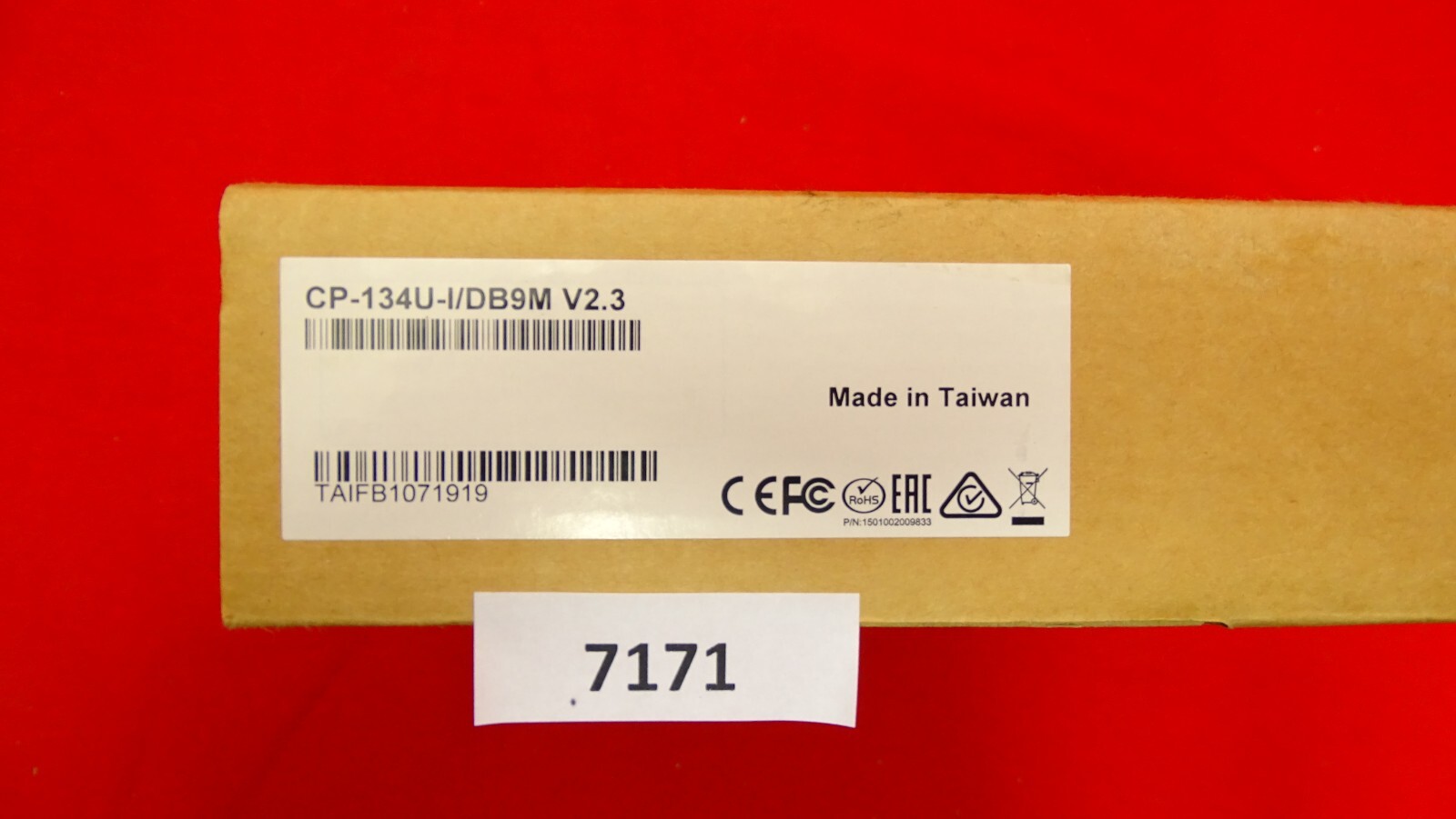 Moxa CP-134U-I/DB9M - New OVP Board