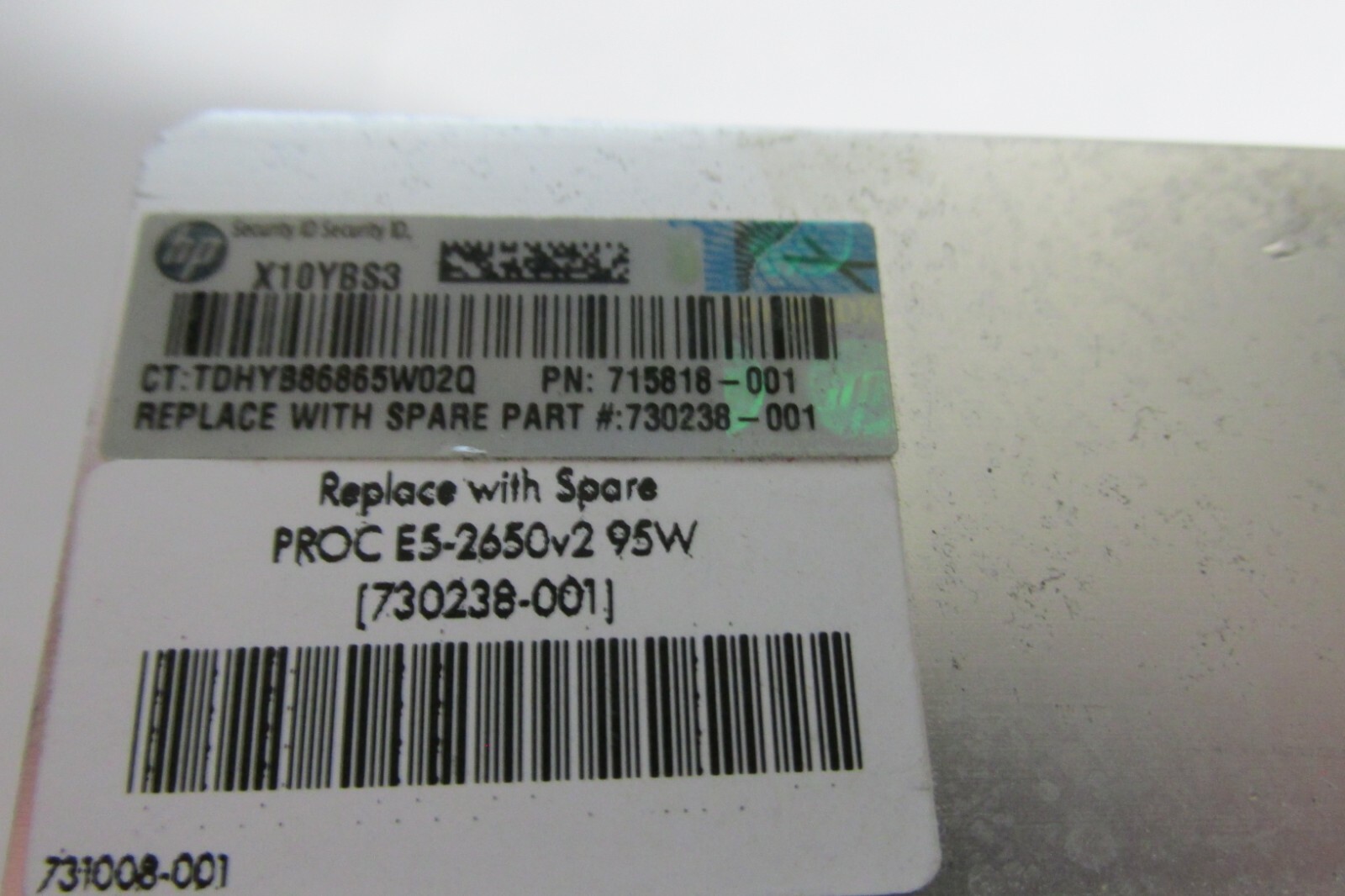 HP 723353-001  HEATSINK FOR HP DL380 G8