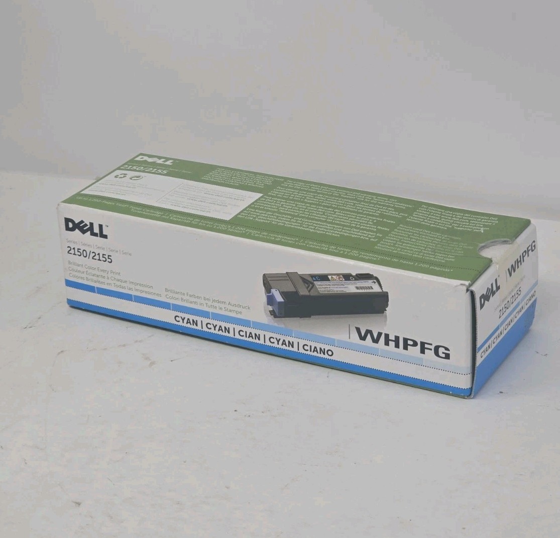 Dell 2150/2155 (WHPFG) - Cyan Toner Cartridge - Brand New OEM
