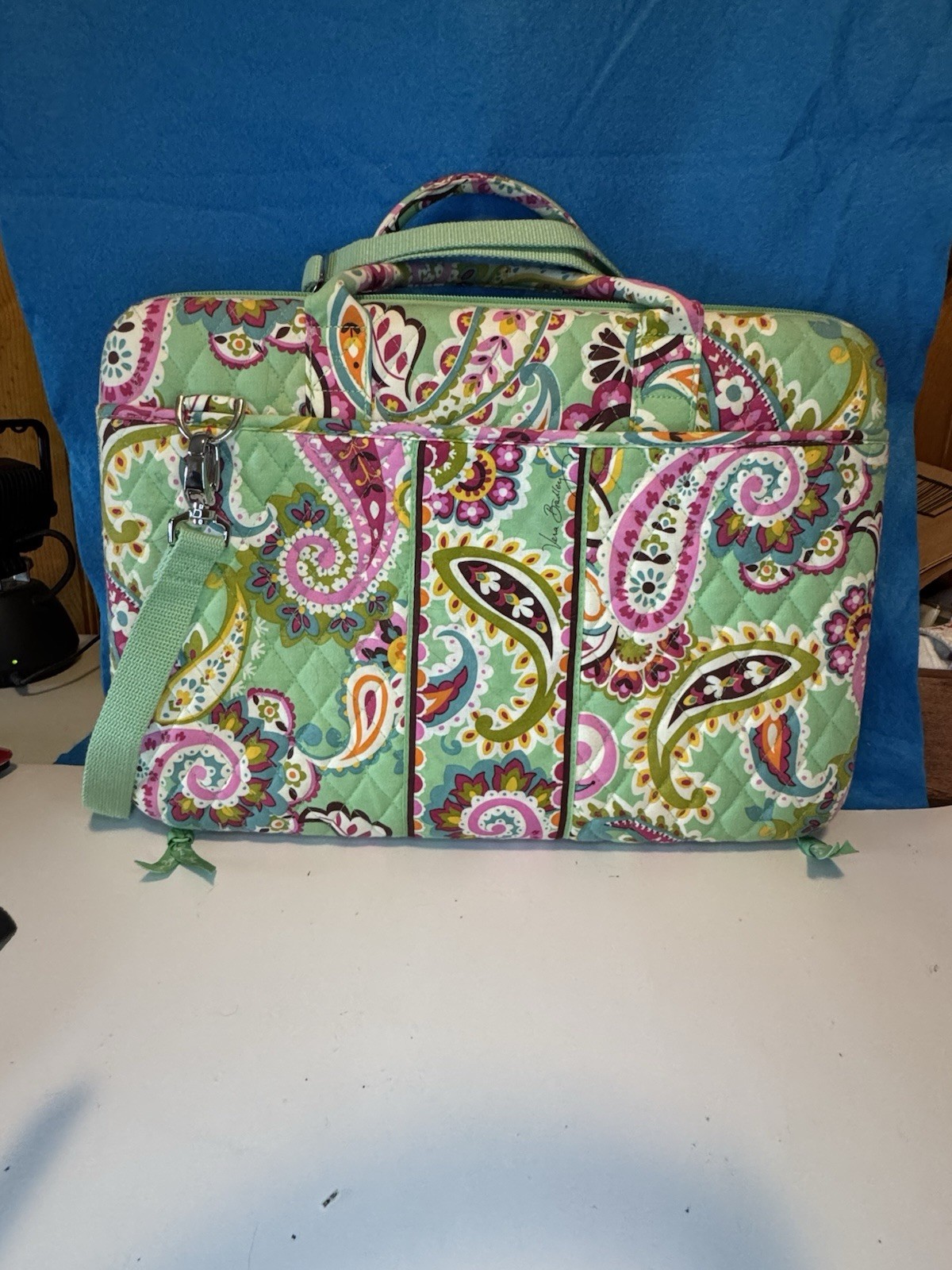 Vera Bradley Hard Shell Laptop Case Tutti Frutti Paisley Pattern