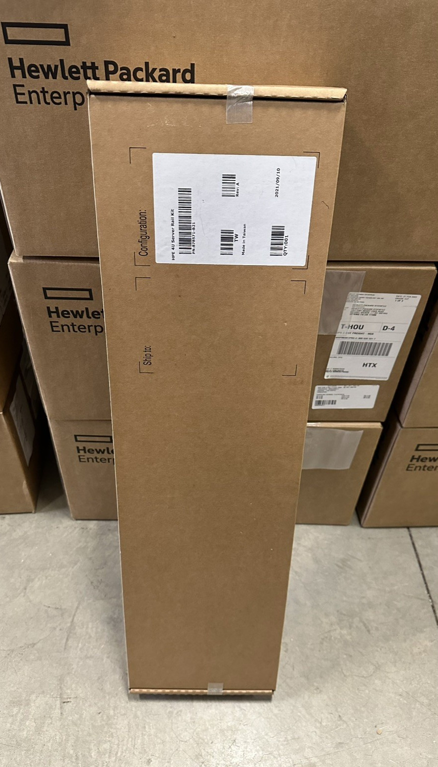 HPE 4U Server/Switch/Chassis Mounting Rail kit Apollo/Aruba/Cray 878571-B21
