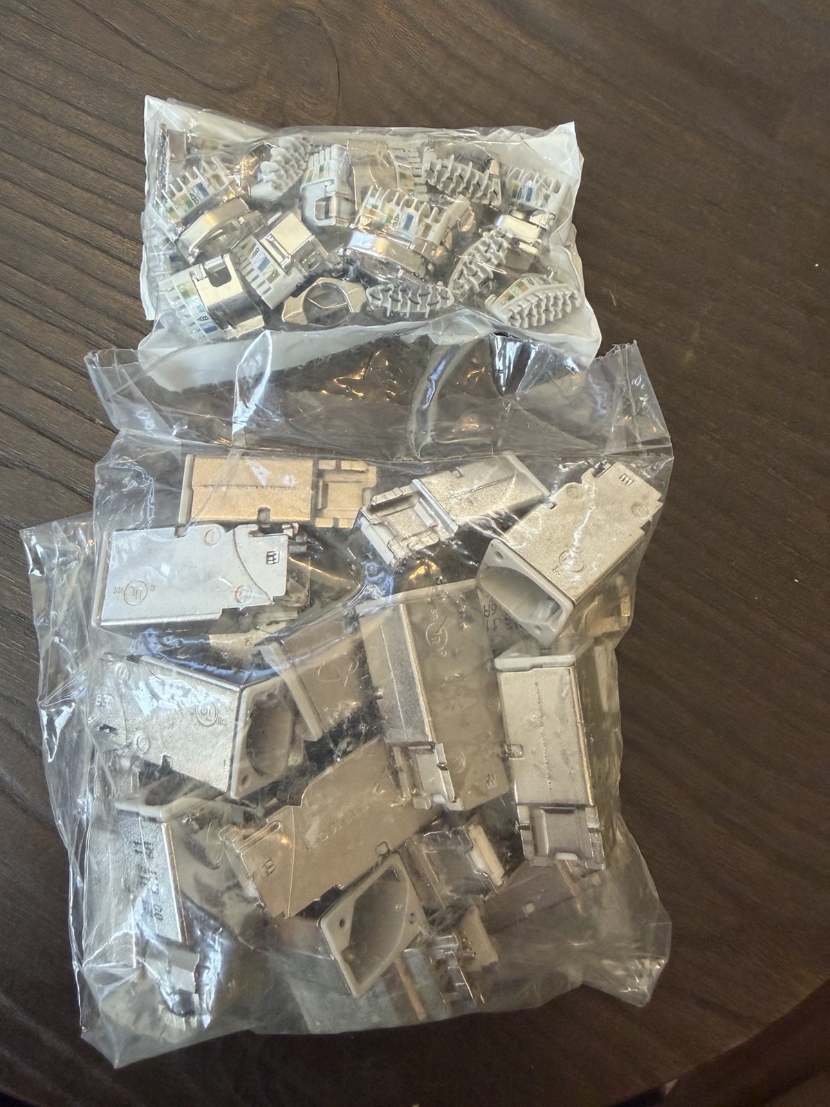 Siemon Z-Max CAT 6A Patch Panel Jacks With Lacing Caps, New, Bag Of 42