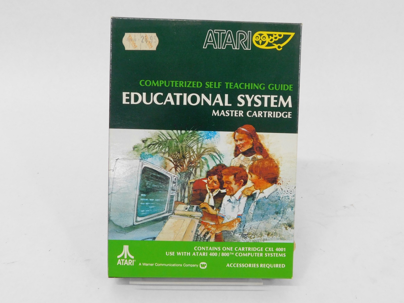 Atari CXL4001 Educational System Vintage Computer Game Master Cartridge (nice)