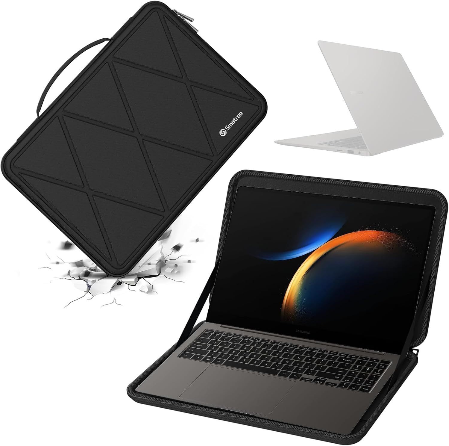 Protective Hard EVA Sleeve Case for 14 inch Samsung Galaxy Book5/4/3 Pro, Edge