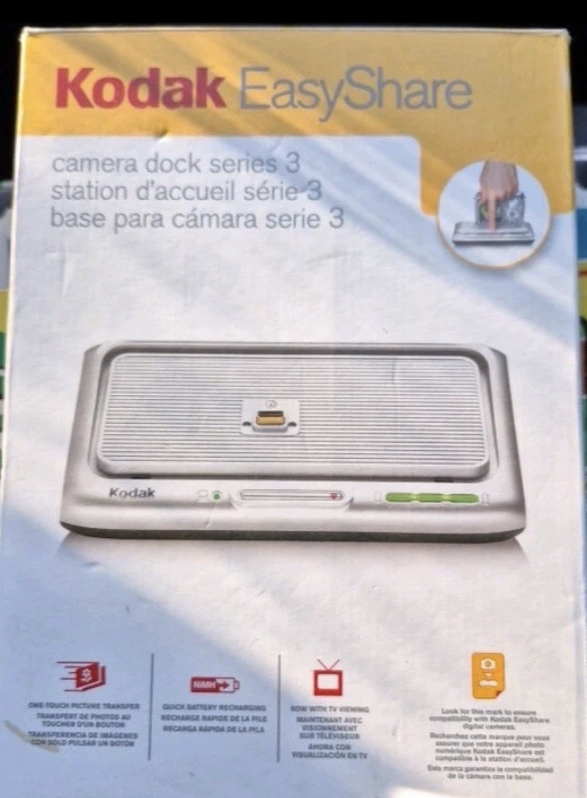 Kodak EasyShare Camera Dock Series 3 Vintage 2004 Open Box