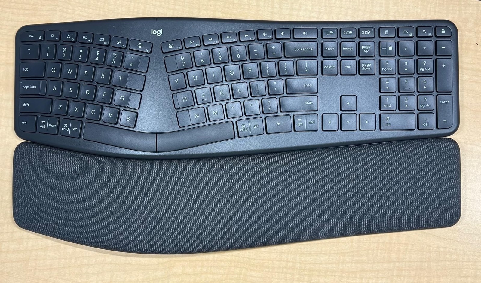Logitech Ergo K860 Split Wireless Ergonomic Keyboard Graphite