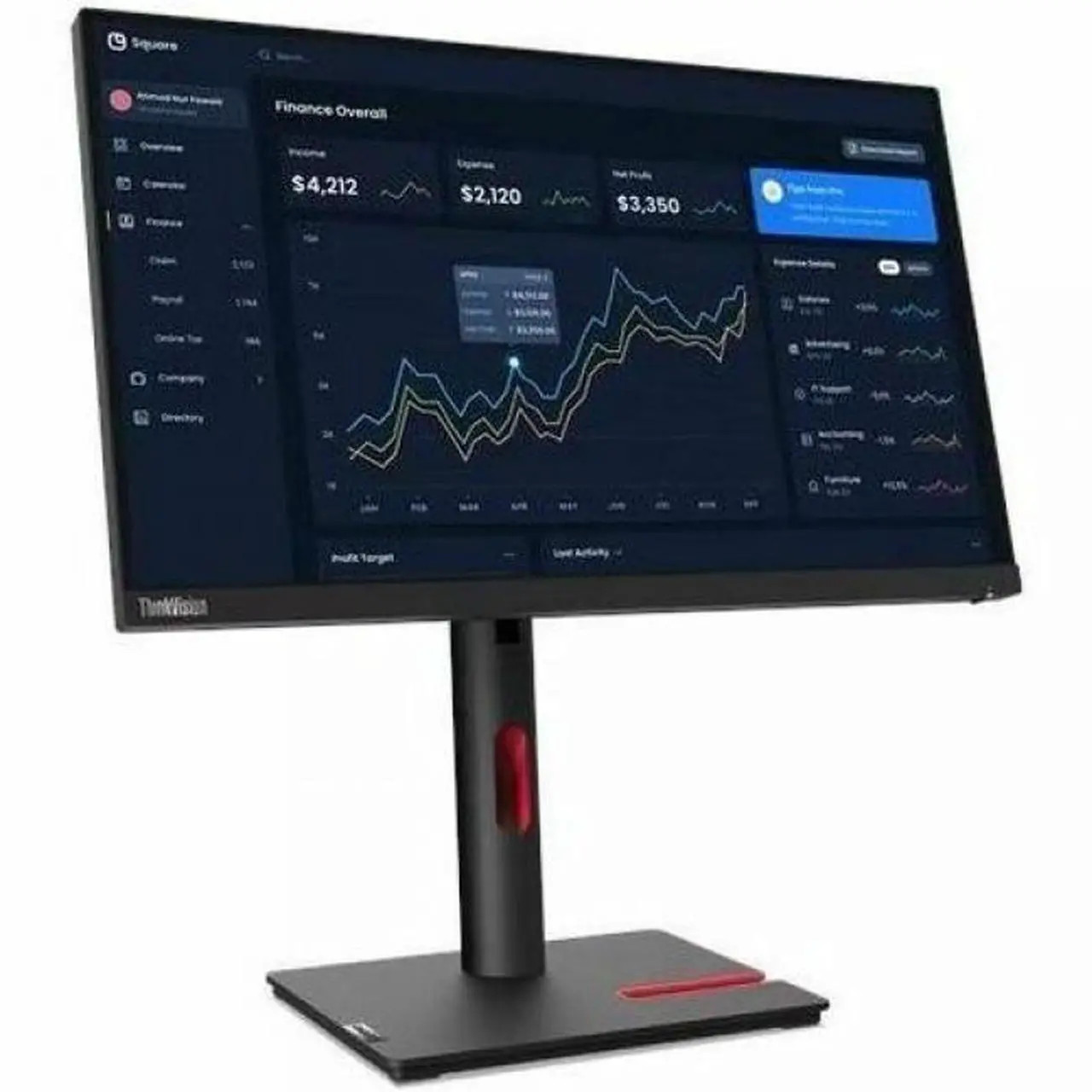 Lenovo 63B0MAT6UZ ThinkVision T22i-30 - LED monitor - Full HD (1080p) - 21.5"