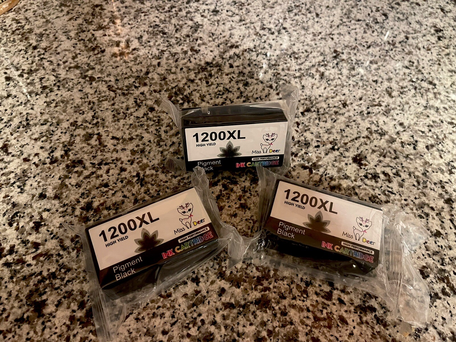 1200XL Miss Deer Ink Cartridges 3 LArge Expires 10/25