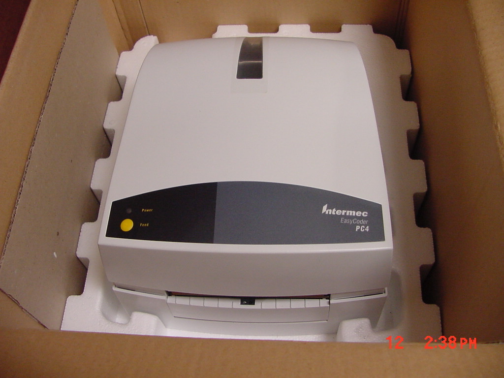 Intermec EasyCoder PC4 Thermal Barcode Printer PC4B00100000,Opened Box,New