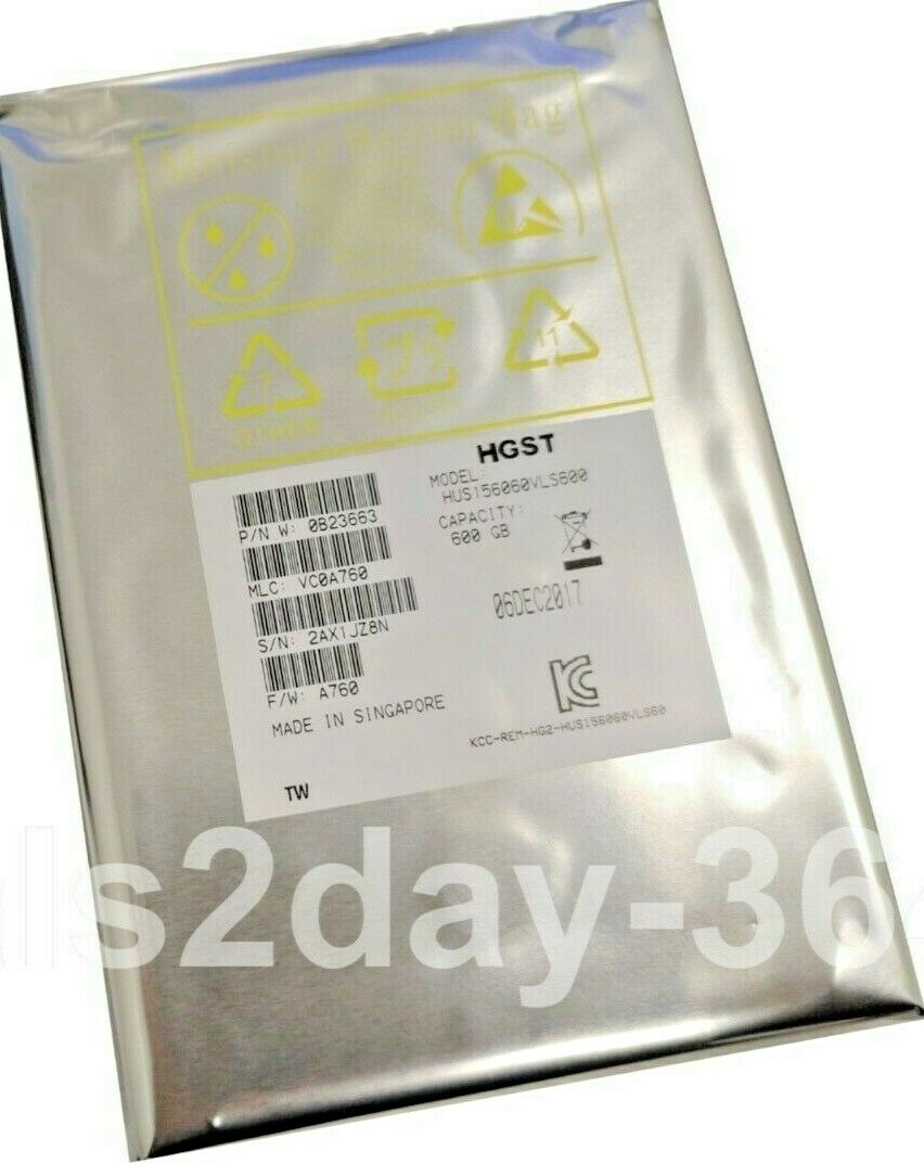 Hitachi HUS156060VLS600 600GB 15000RPM 3.5" SAS Hard Drive