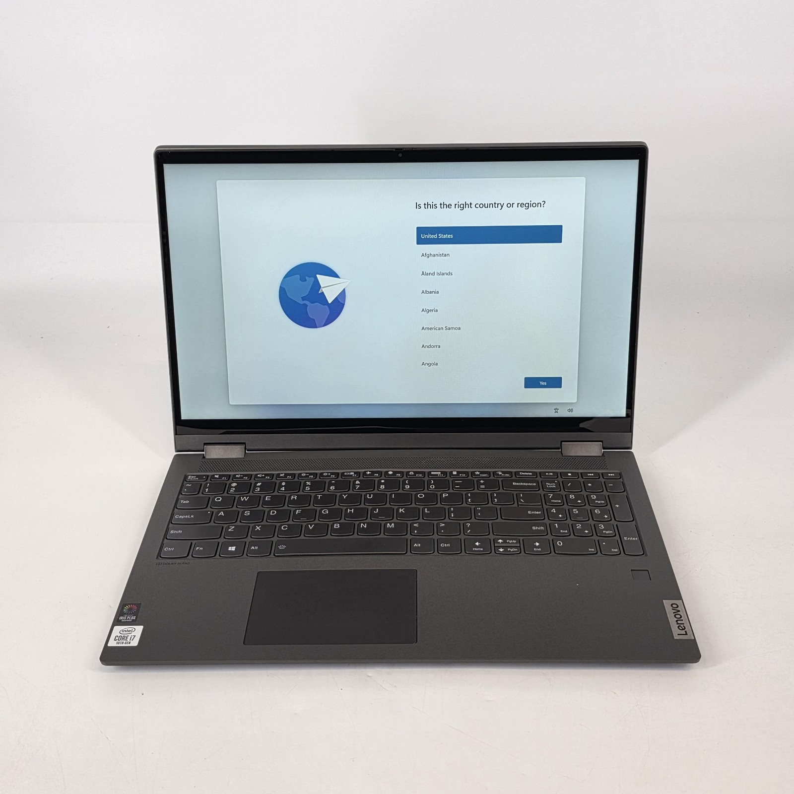 Lenovo IdeaPad Flex 5i 15.6 FHD TOUCH i7-1065G7 1.30GHz 16GB 512GB SSD Good