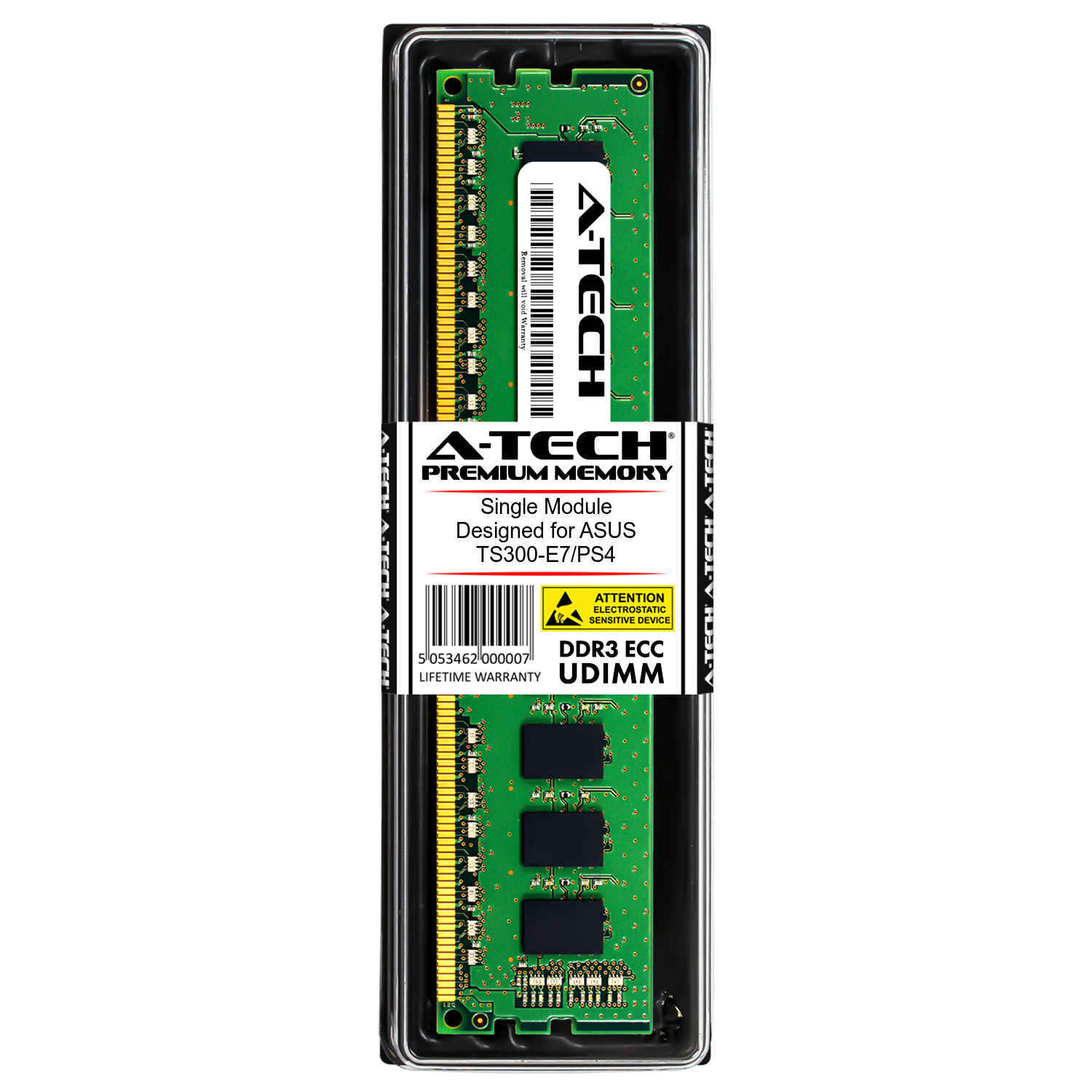 4GB 1Rx8 PC3L-12800E ECC UDIMM ASUS TS300-E7/PS4 Memory RAM