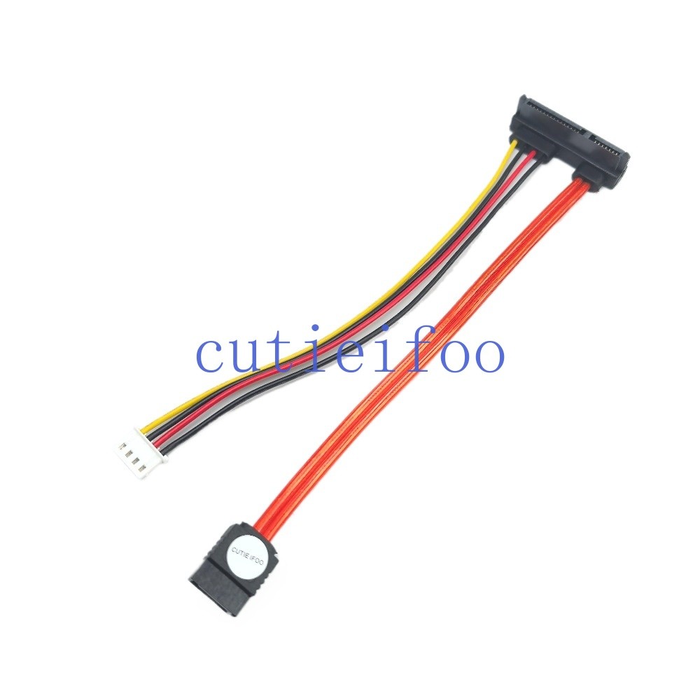 4p To 90 Degree 22Pin SATA HDD Power Cable for HP All-in-one ITX PC 24-F037WCN