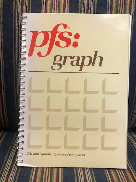 pfs: Graph Software For IBM PC DOS  Manual and Software