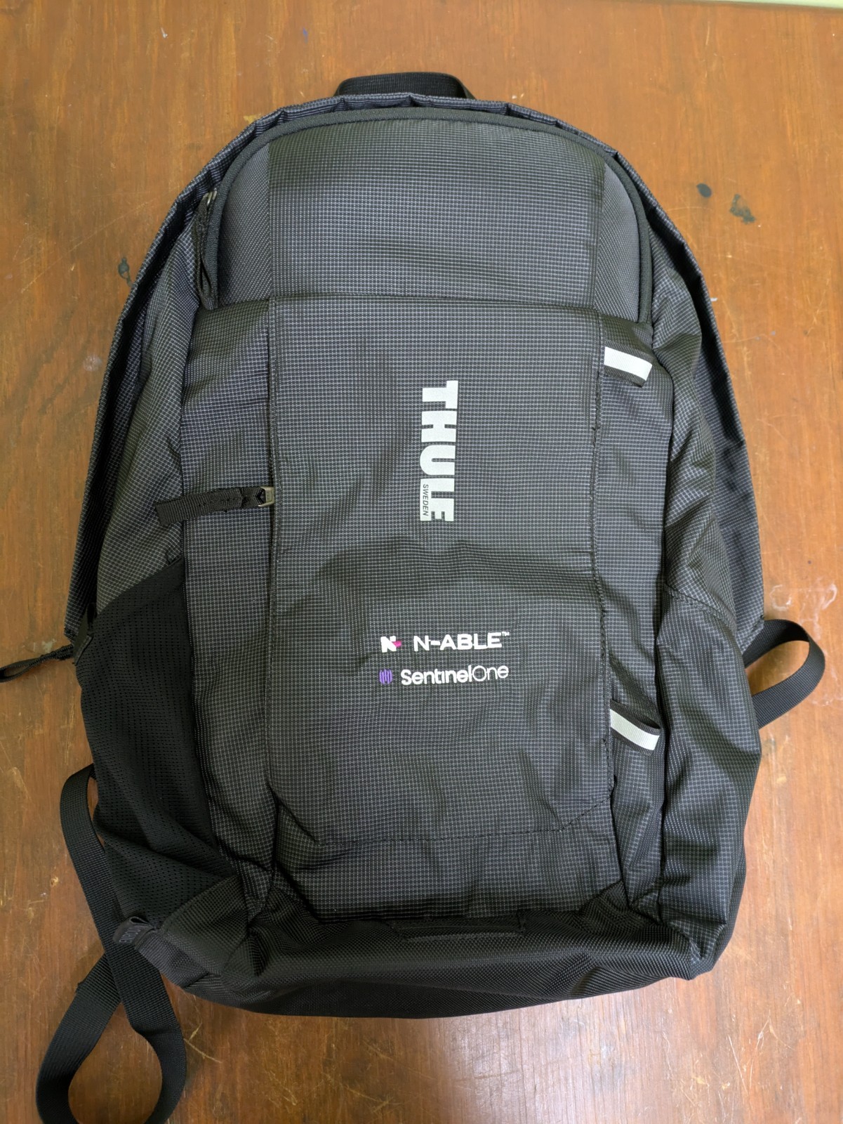 Thule Enroute 18 Backpack Black Company Branded -EXC