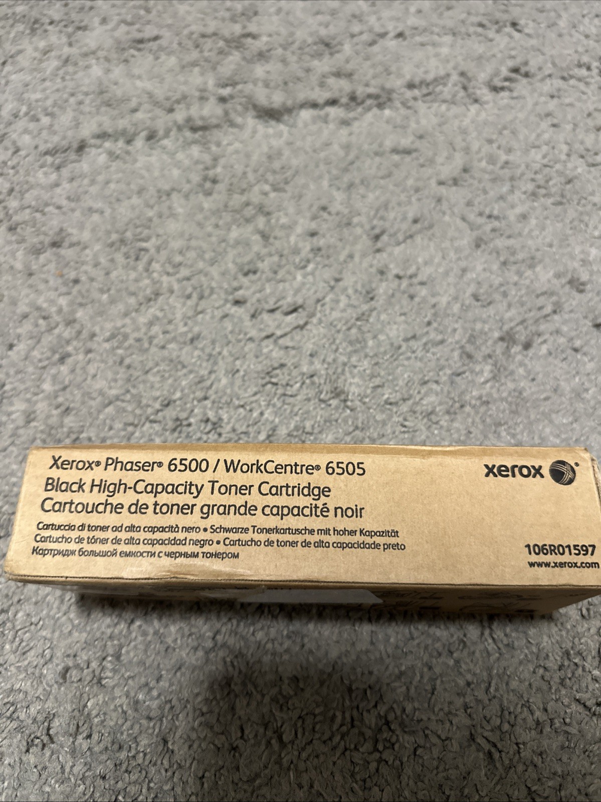 Xerox 106R01597 Toner Cartridge - Black - Laser - 3000 Page