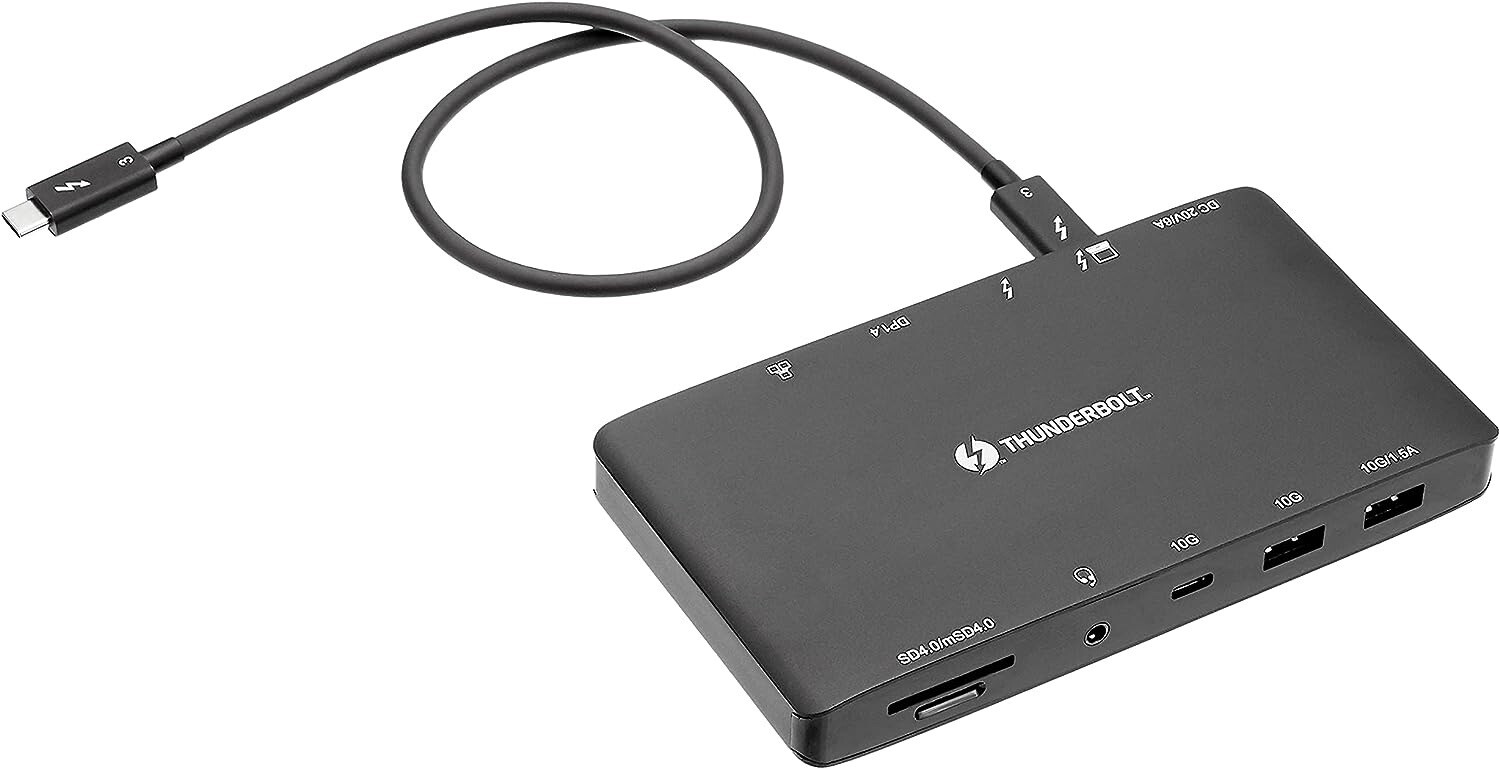 THUNDERBOLT 3 DOCKING STATION - 20V 6A DESKTOP POWER SUPPLY by AMAZON BASICS 