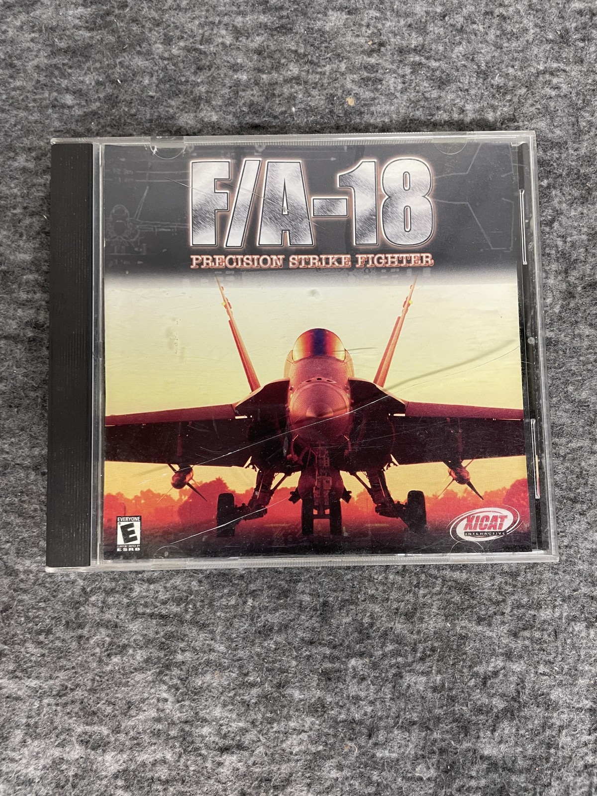F/A-18 Precision Strike Fighter PC Game CD 2001 Combat Flight Simulator