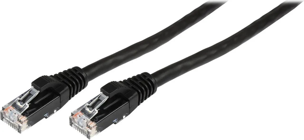 Brand New C2G Get Connected Cat 6 Snagless Ethernet Patch Cable 7Ft Black  27152