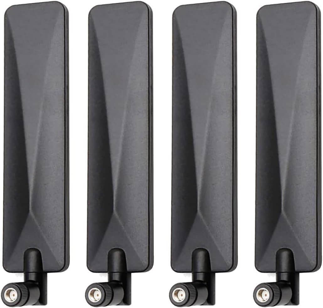 4G LTE Cellular Trail Game Camera Antenna 9Dbi RP-SMA Male (2-Pack) Compatible w