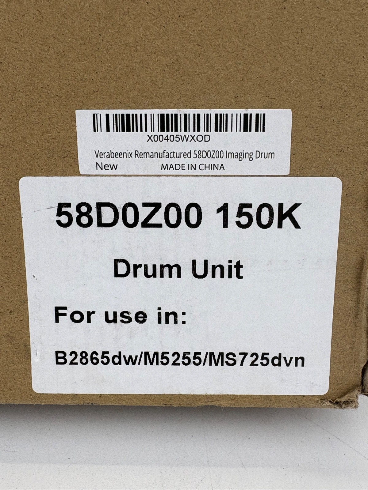 Verabeenix 58D0Z00 150k Drum Unit