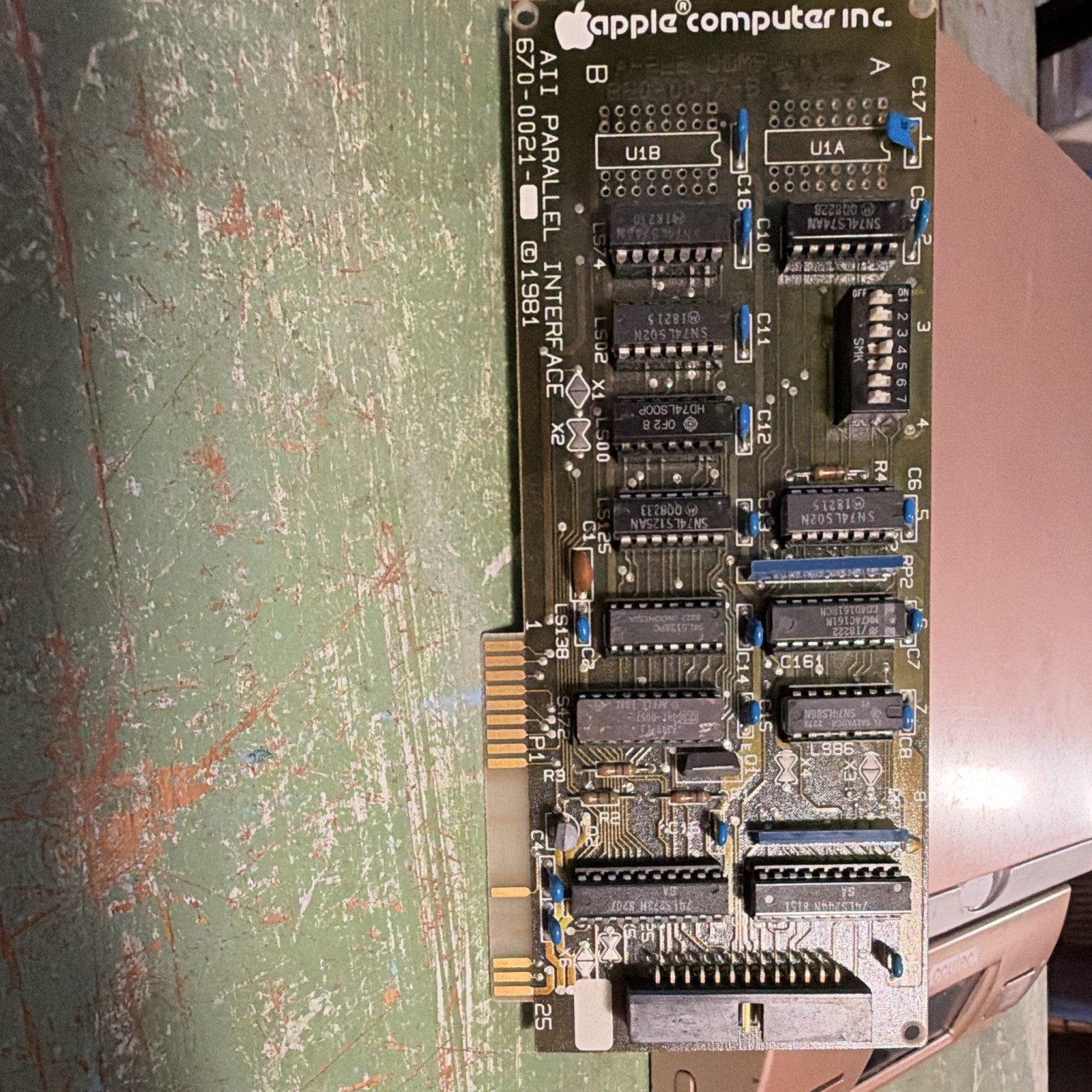 Apple Computer Inc. Parallel Interface Card UNTESTED