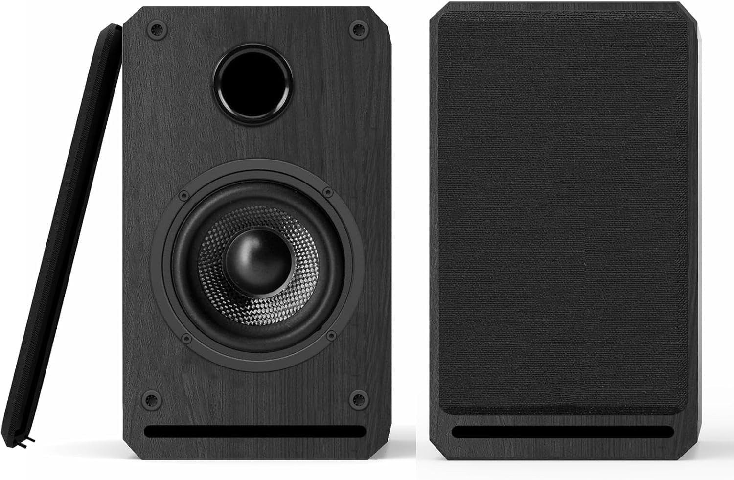 Plug-N-Play Gaming Computer Speaker for Desktop and PC, 30W RMS Active Bookshelf