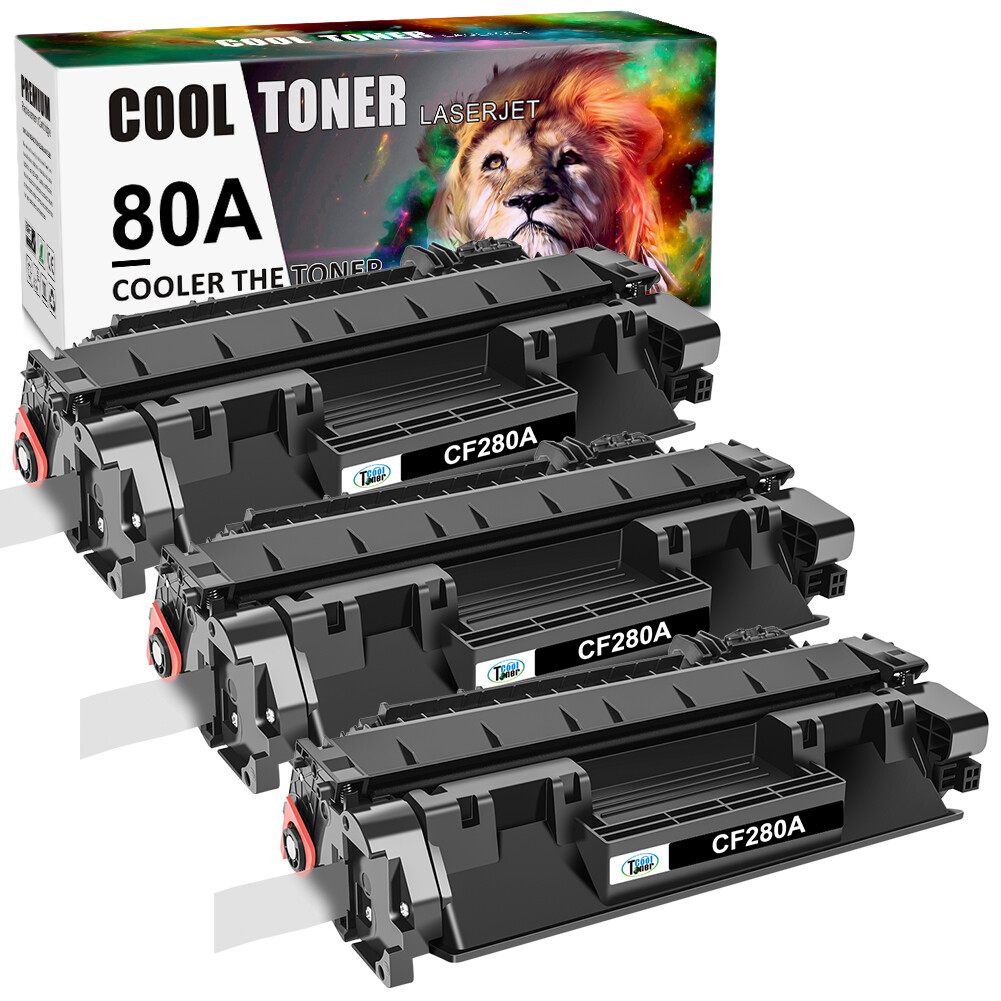 1-10PK CF280A 80A Toner For HP LaserJet Pro 400 M401a M401dn MFP M425dn Lot