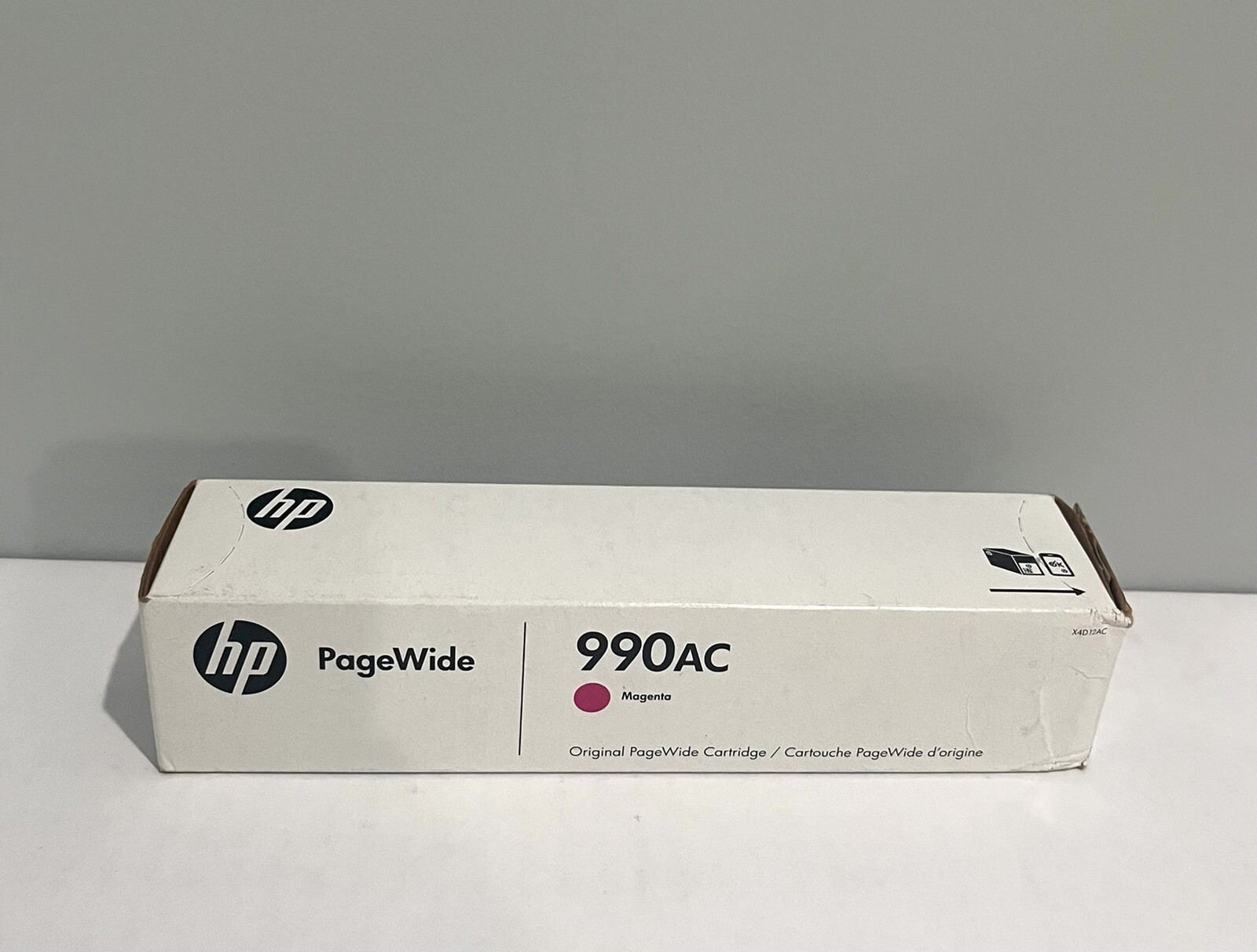 HP 990AC PageWide X4D12AC Magenta Ink Cartridge EXP / 2023 NEW