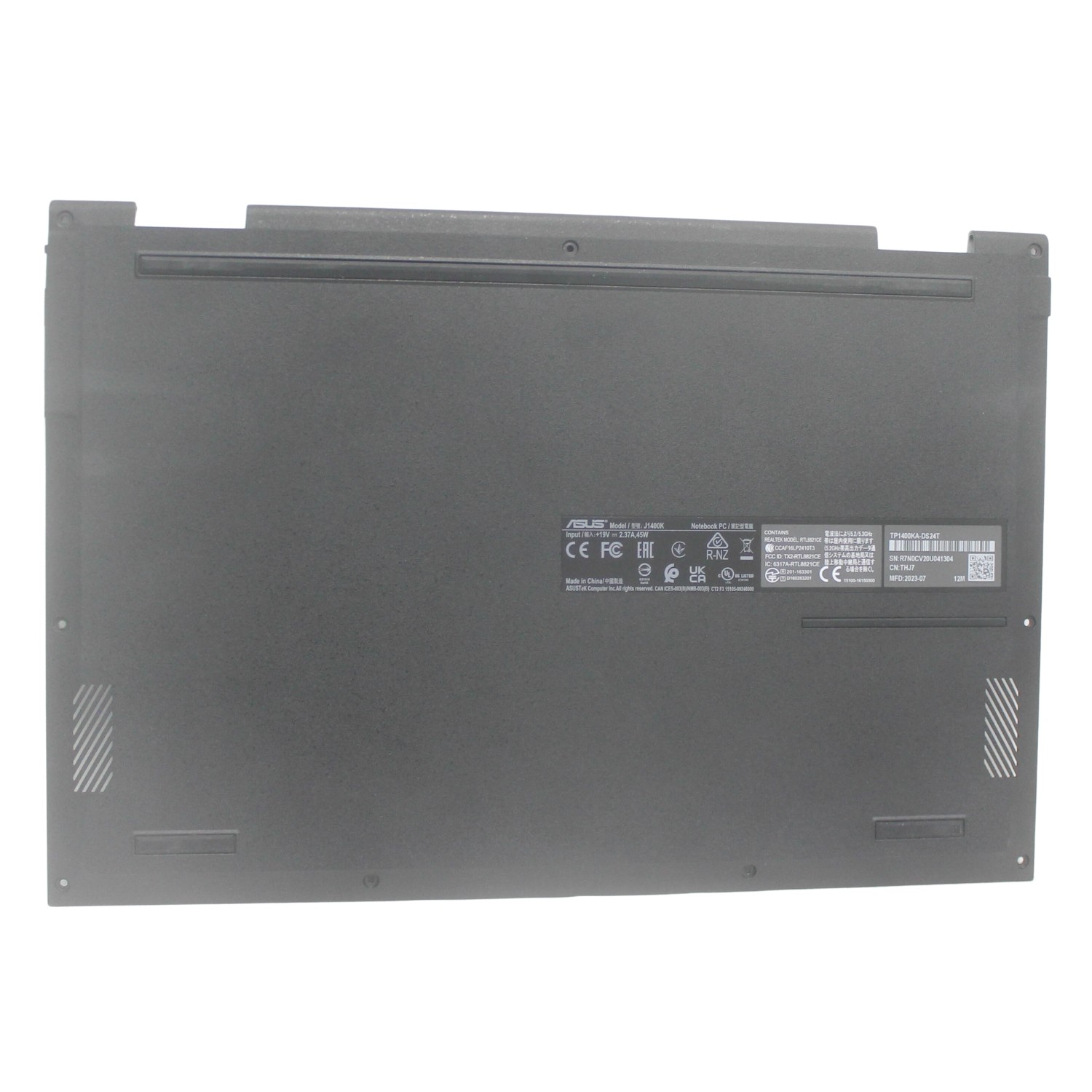 13N1-E8A0201 Asus Bottom Base Cover Tp1400Ka-1B Go 14 Tp1400Ka-Ds24T "GRADE A"