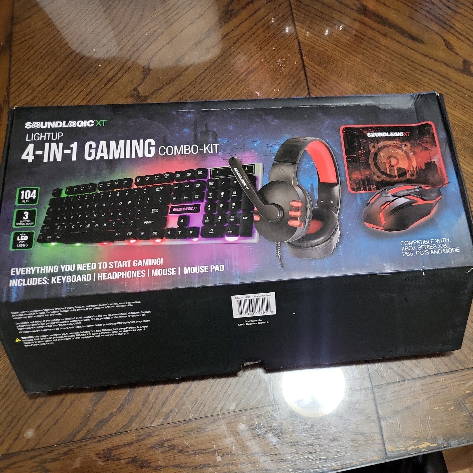 Soundlogic XT 4 In 1 Gaming Combo Kit