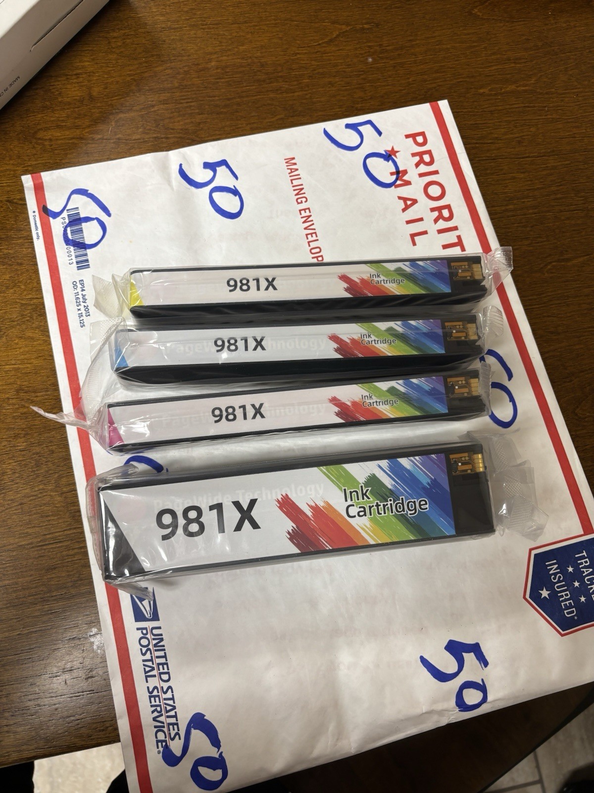 4PK Compatible 981X Ink Cartridges fits HP PageWide Managed Color MFP E58650dn
