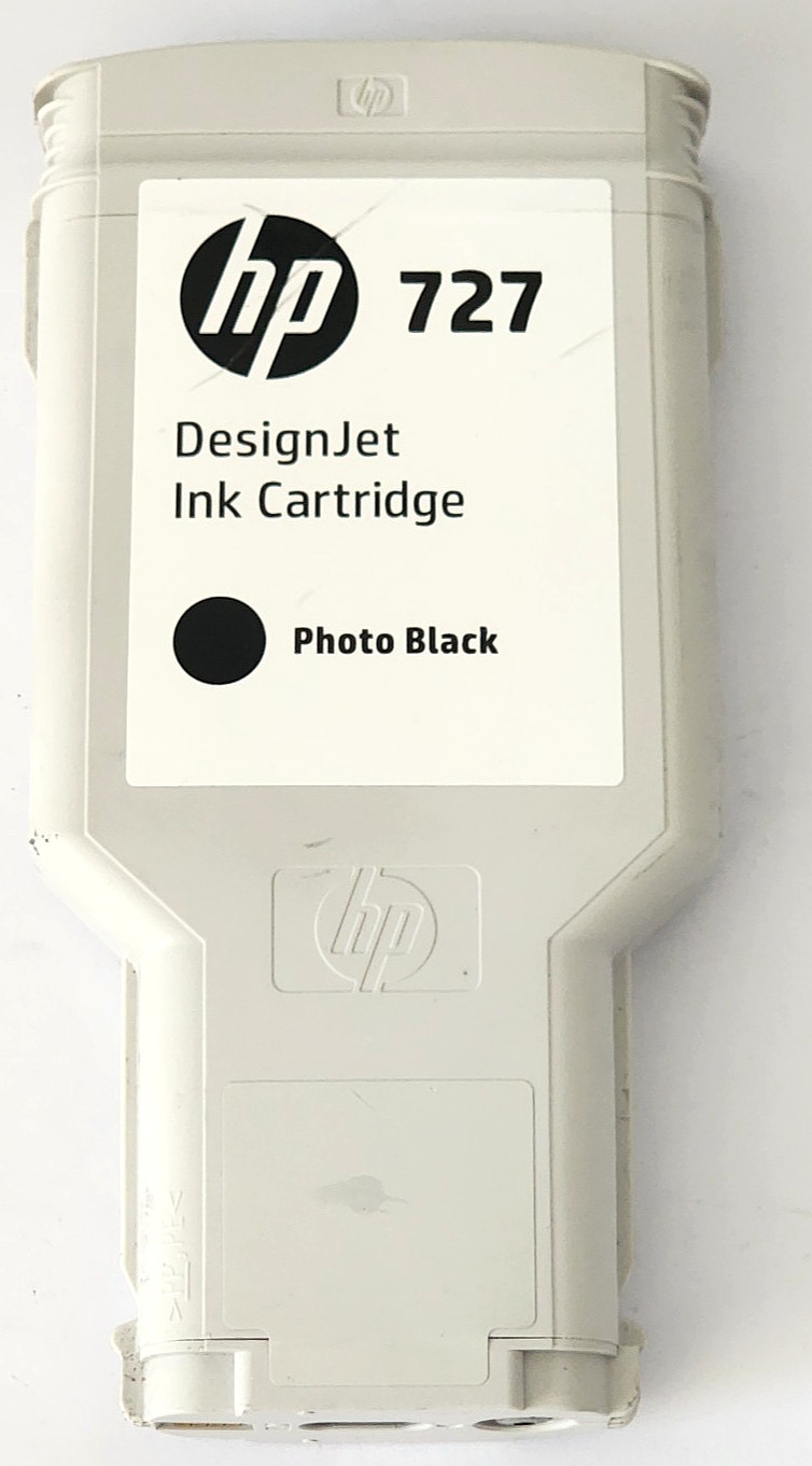 HP 727 Photo Black 300ML Ink Cartridge F9J79A New No Box Weighs Full EXP 2021