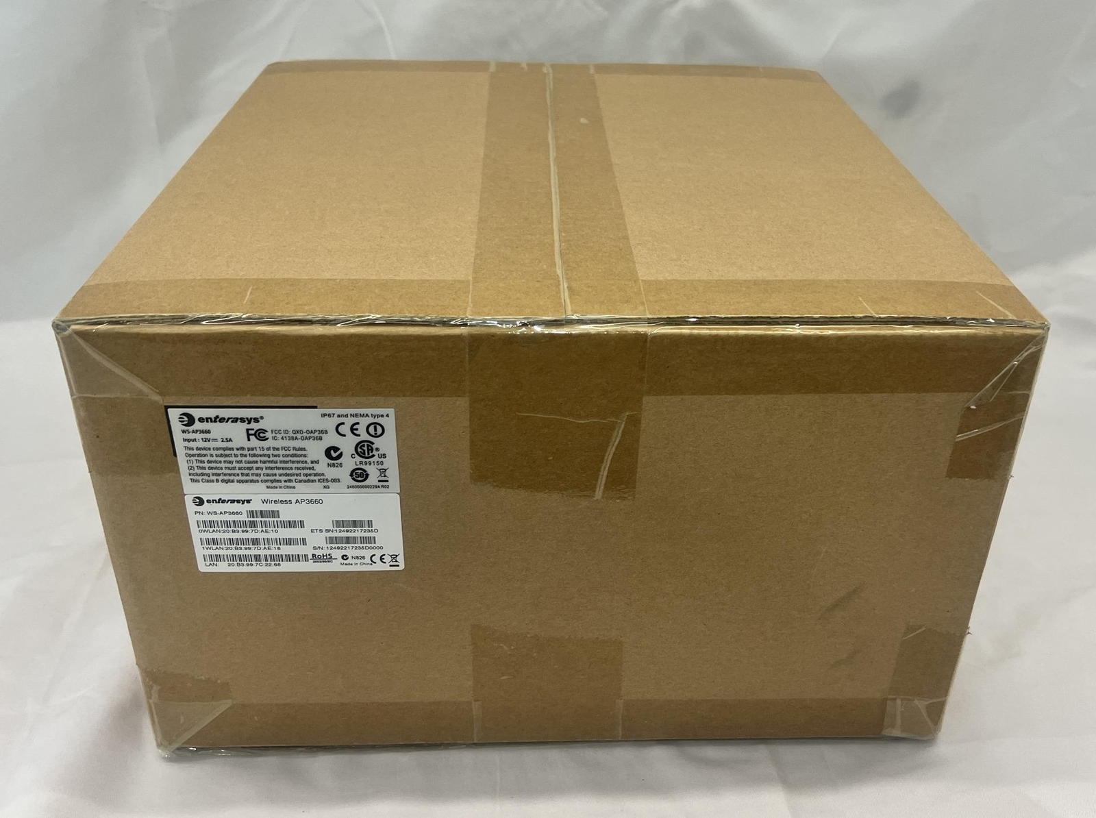 Enterasys WS-AP3660 Dual Radio 802.11 a/b/g/n Wireless Access Point