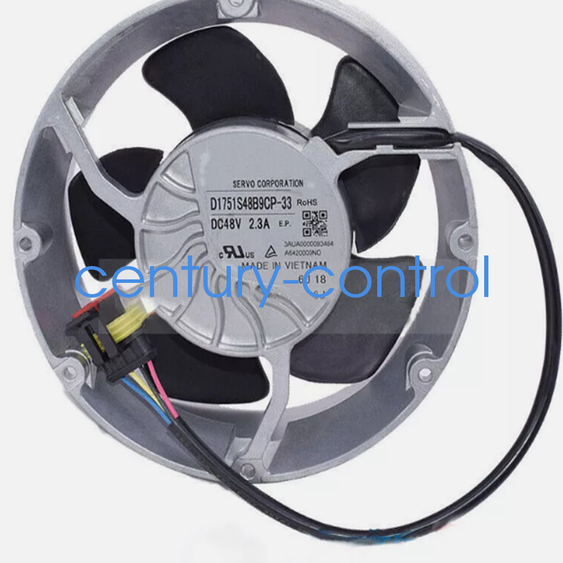 NIDEC New and original Cooling Fan  D1751S48B9CP-33 UPS or DHL fast delivery