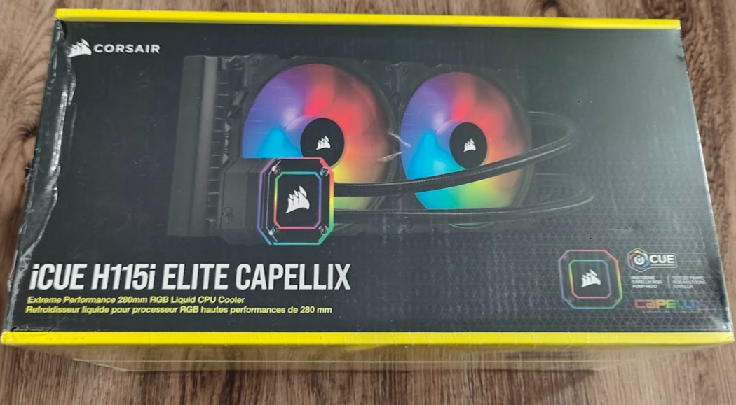 CORSAIR iCUE H115i ELITE CAPELLIX XT 2x120mm Liquid CPU Cooler