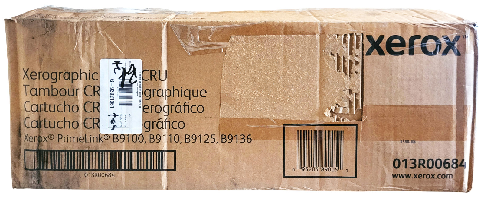 Xerox 013R00684 Xerographic Drum CRU New Sealed With Open Deformed Box