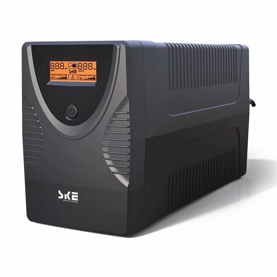 SKE SK-1500 Desktop UPS 1500VA Surge Protection Black