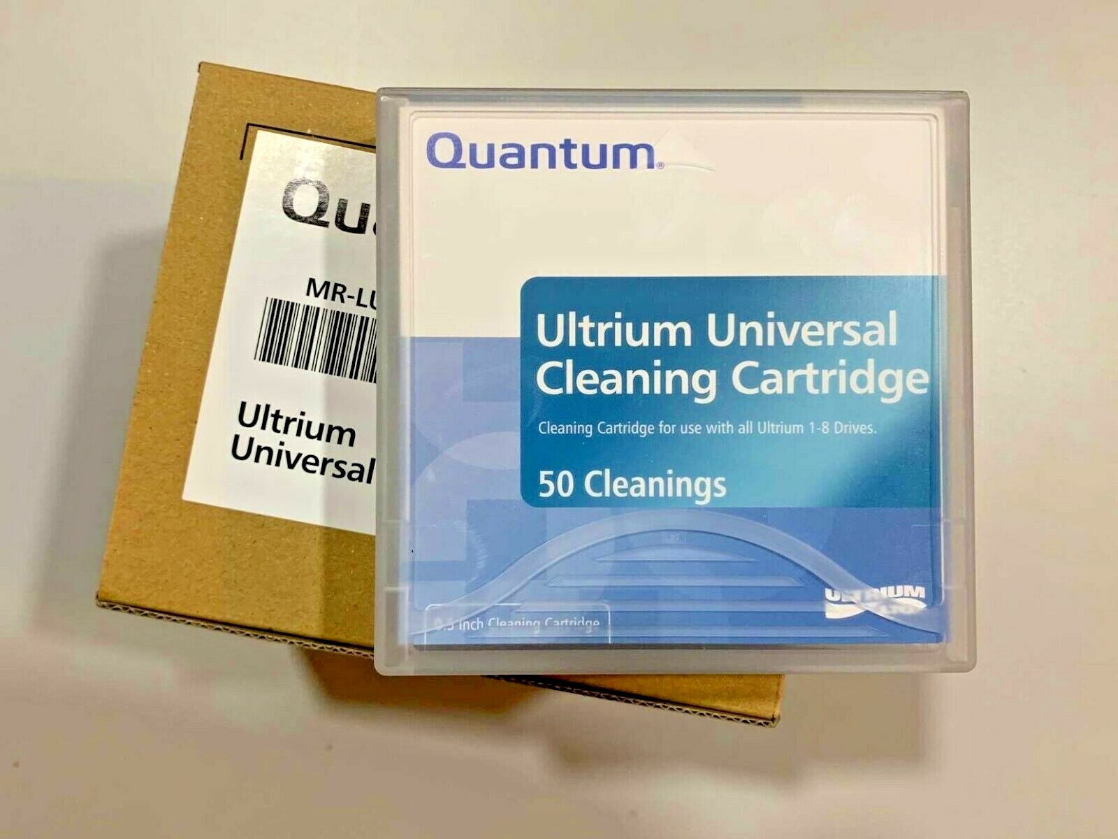 Quantum LTO Universal Cleaning Cartridge Drive Tape MR-LUCQN-01 - Brand New