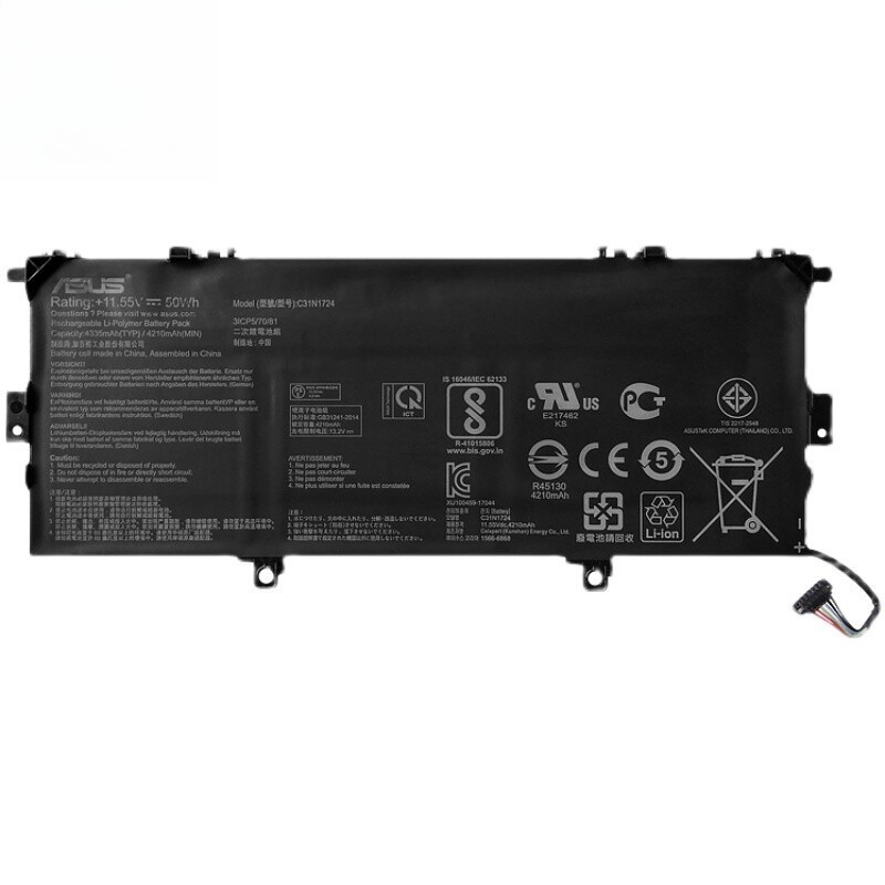 55Wh C31N1724 battery for ASUS Zenbook UX331F UX331U UX331FA UX331FAL New
