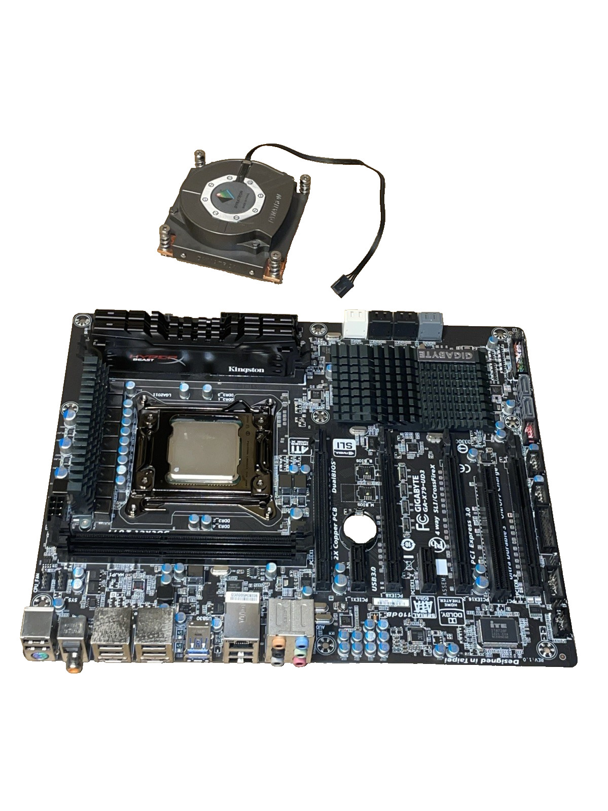 Gigabyte GA-X79-UD3 Bundle LGA2011 + Xeon E5-2660 + 16GB RAM + Dynatron Cooler