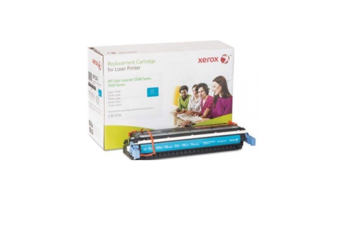 One (1x) New Sealed Genuine Xerox Cyan Toner Cartridge 006R01314