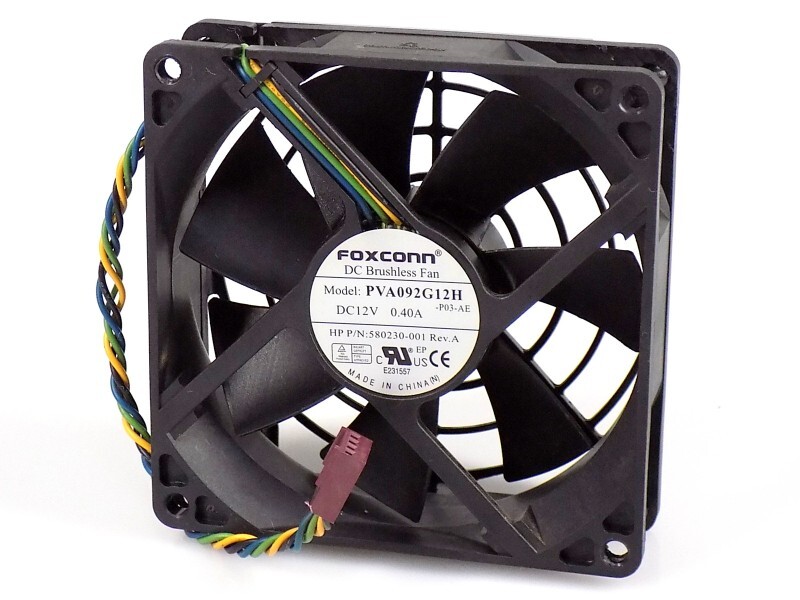 HP 580230-001 PVA092G12H-P03-AE Case Fan Cooling Cooler Cooler 92x92x25mm