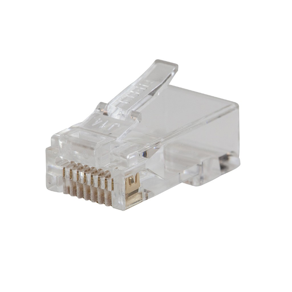 Klein Pass-Thru Modular Data Plug CAT5E 50pk