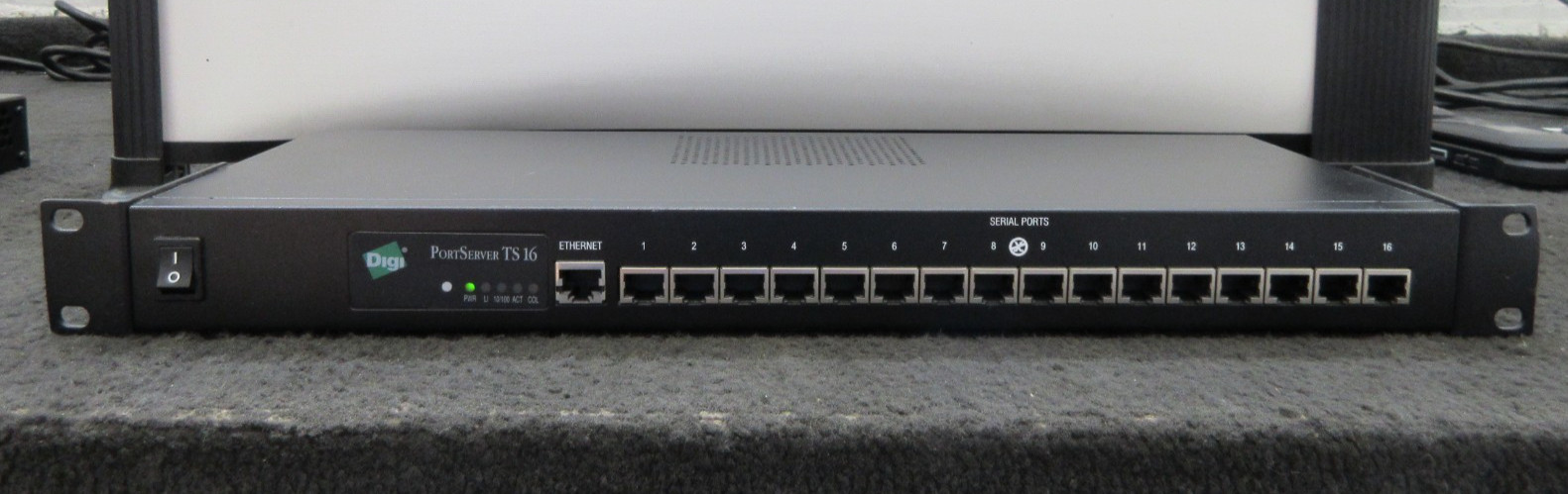 Digi PortServer TS16 50000854-10 B 16-Port Rack Mount Terminal Server