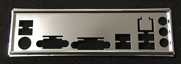 OEM I/O Shield For GIGABYTE GA-B250M-Power Motherboard Backplate