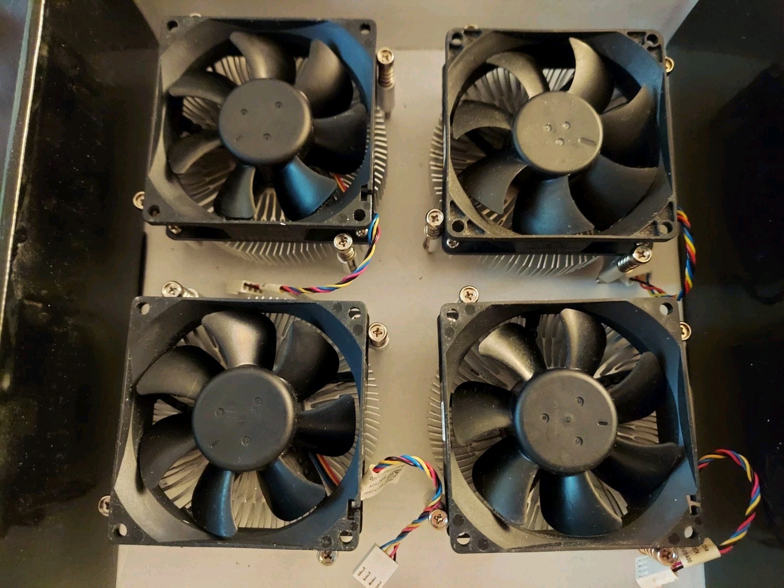LOT Qty 4 Tested OEM Dell XPS 8910 Y8T2X 3VRGY CPU Processor Fan Heatsink Cooler
