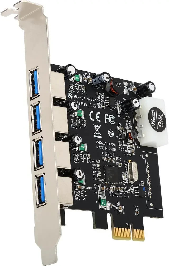 USB 3.0 PCI Express Card 4-Ports  - New Sealed